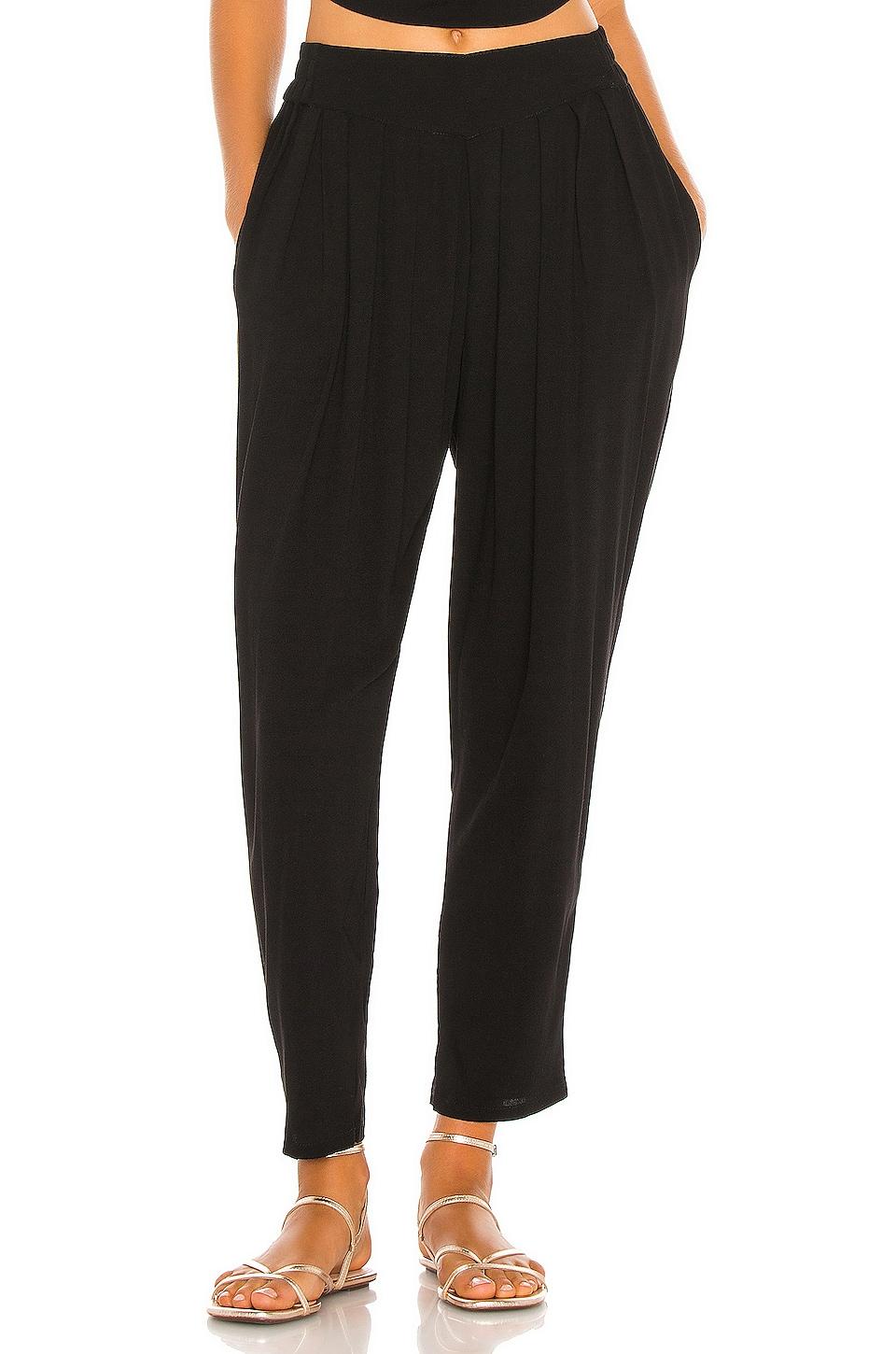 tanah solid 80s pleated trouser