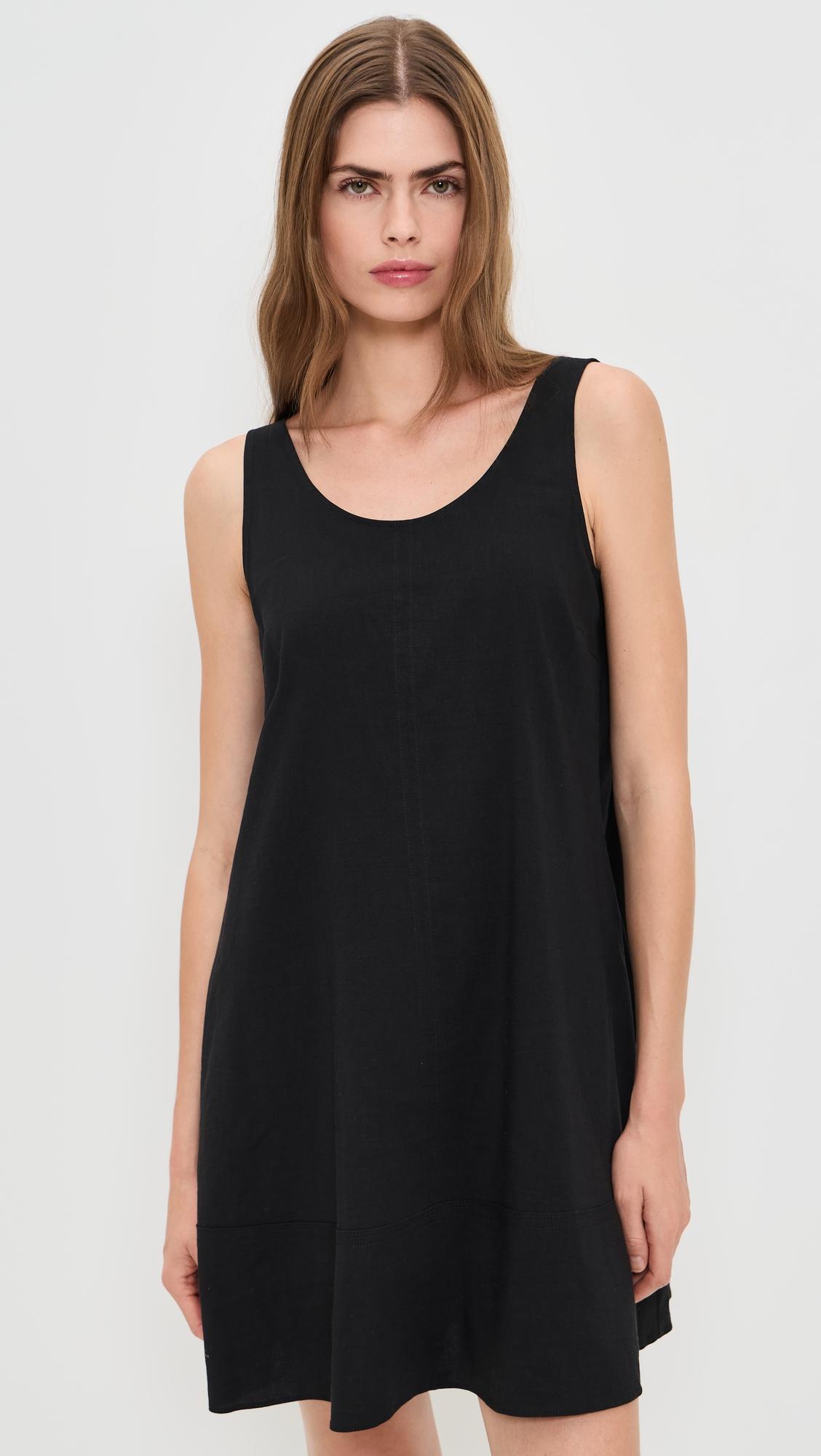tank flare mini dress
