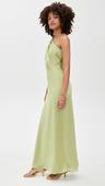 tanya taylor women's stassi dress, light parakeet, 0