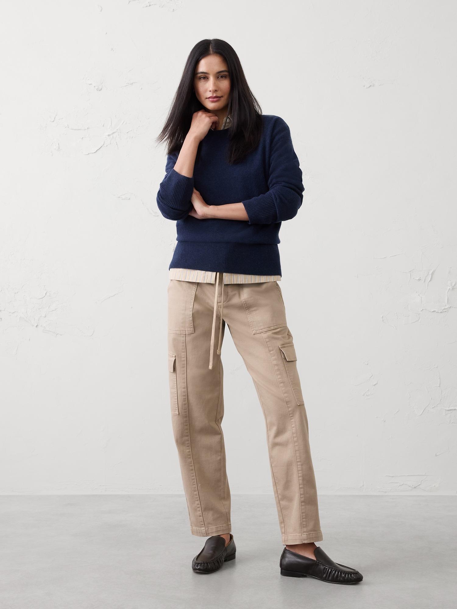 tapered mid-rise jean