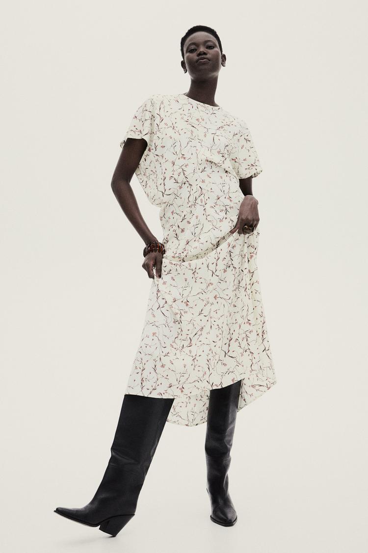 tapered-waist dress