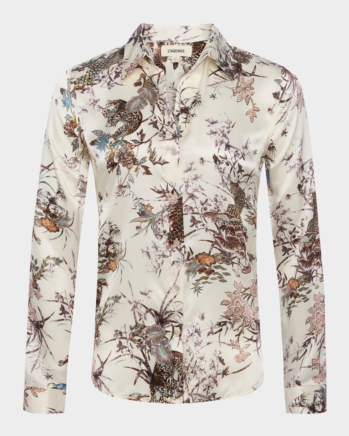 tapestry jungle tyler silk blouse
