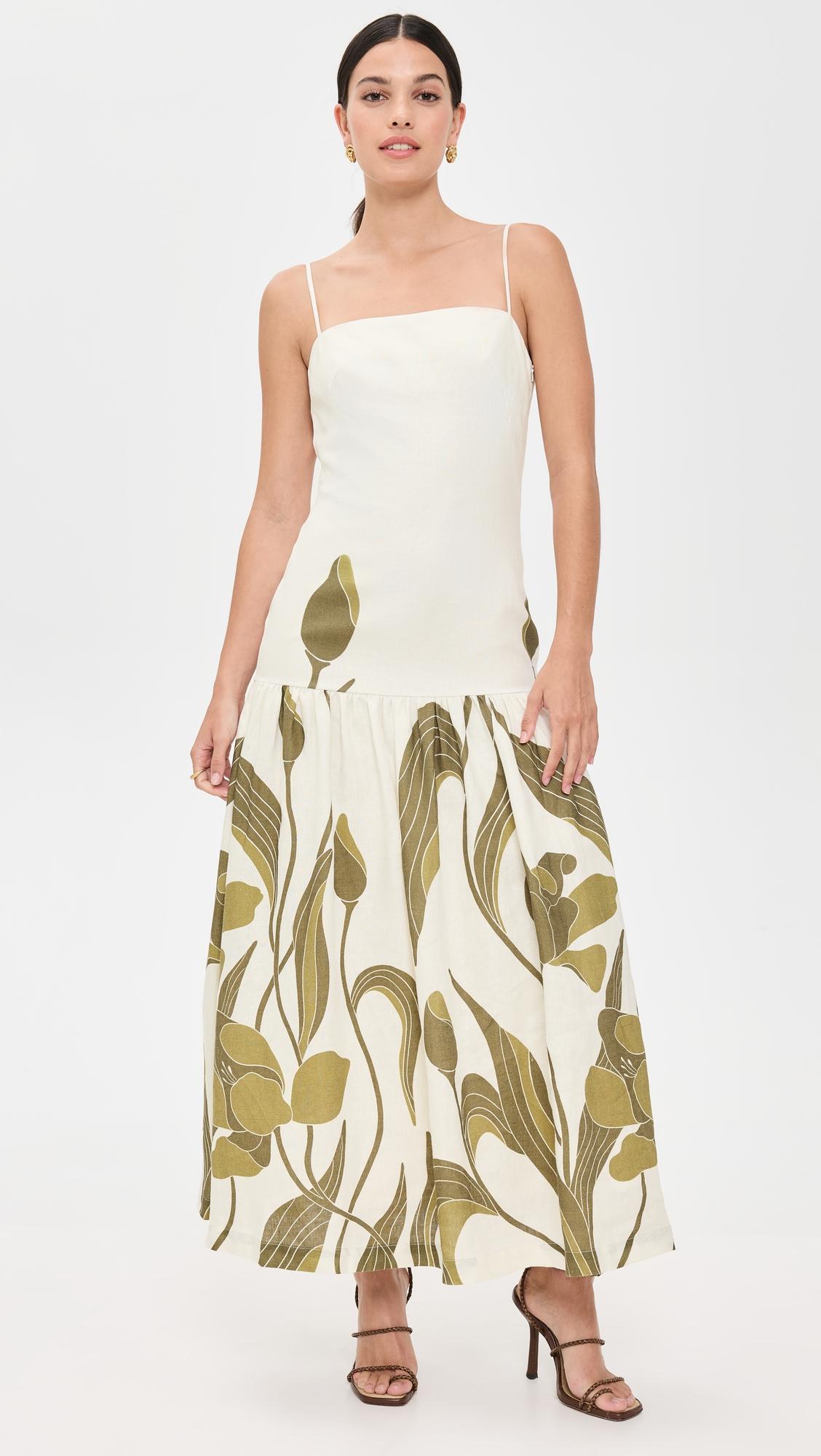 tarde de petalos dress