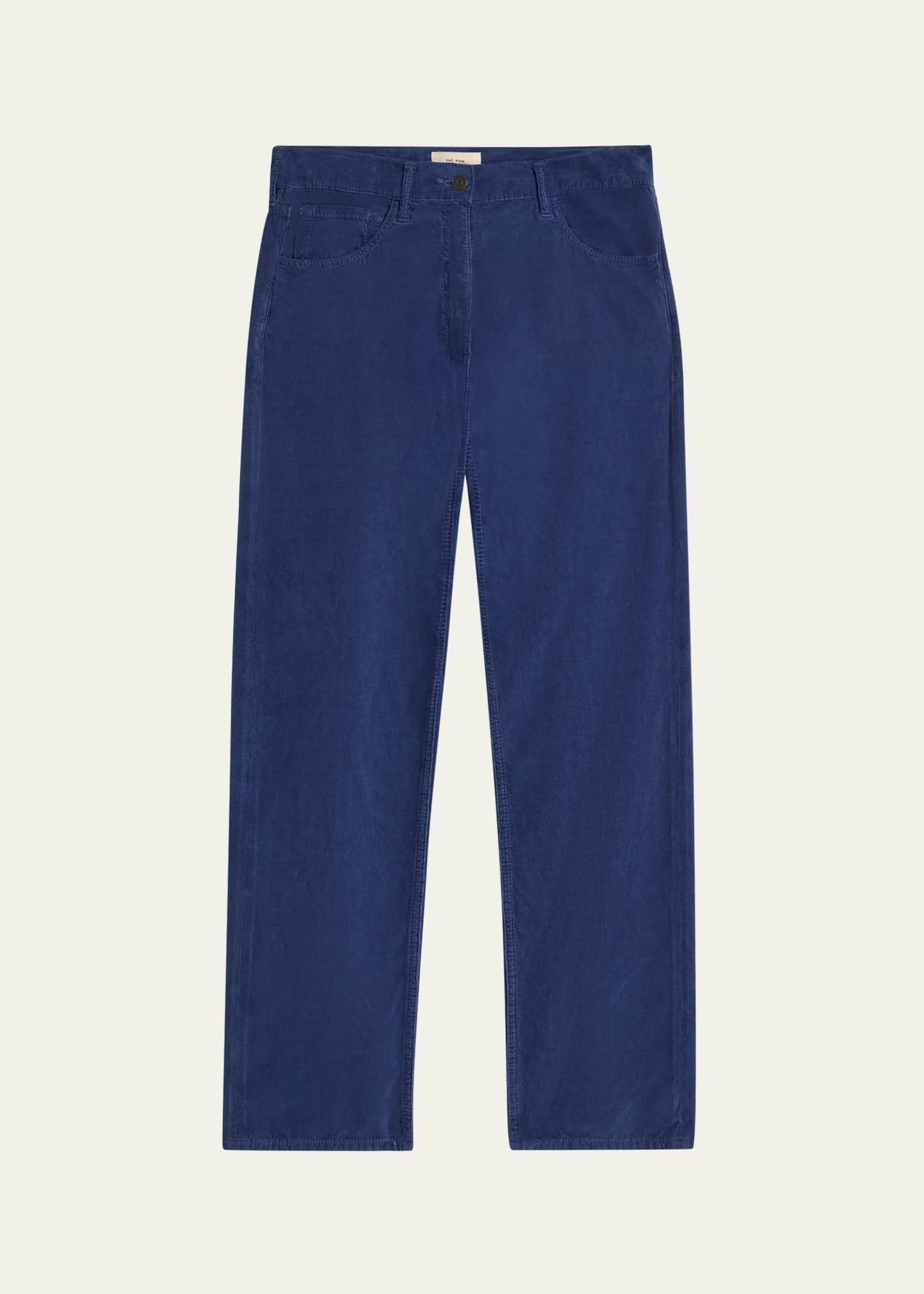 tarley corduroy straight leg pants