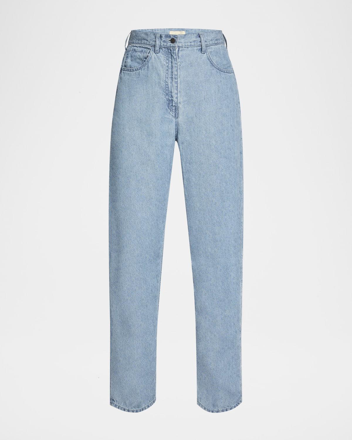 tarley straight light wash jeans