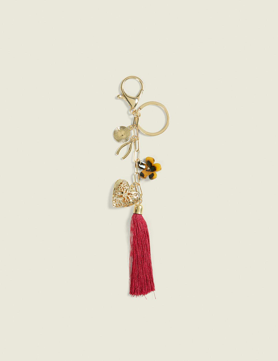 tassel bag charm