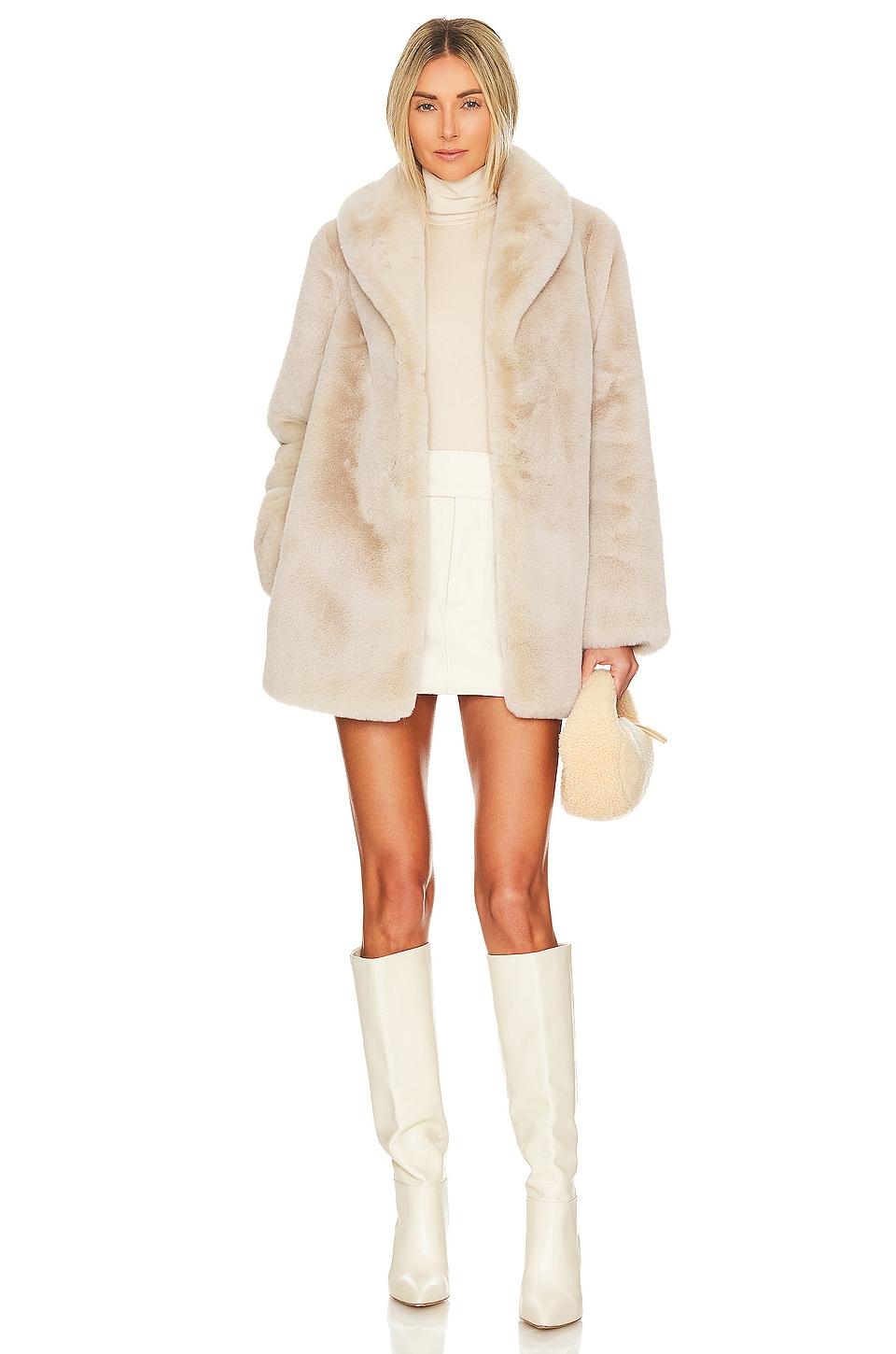 tatiana faux fur coat