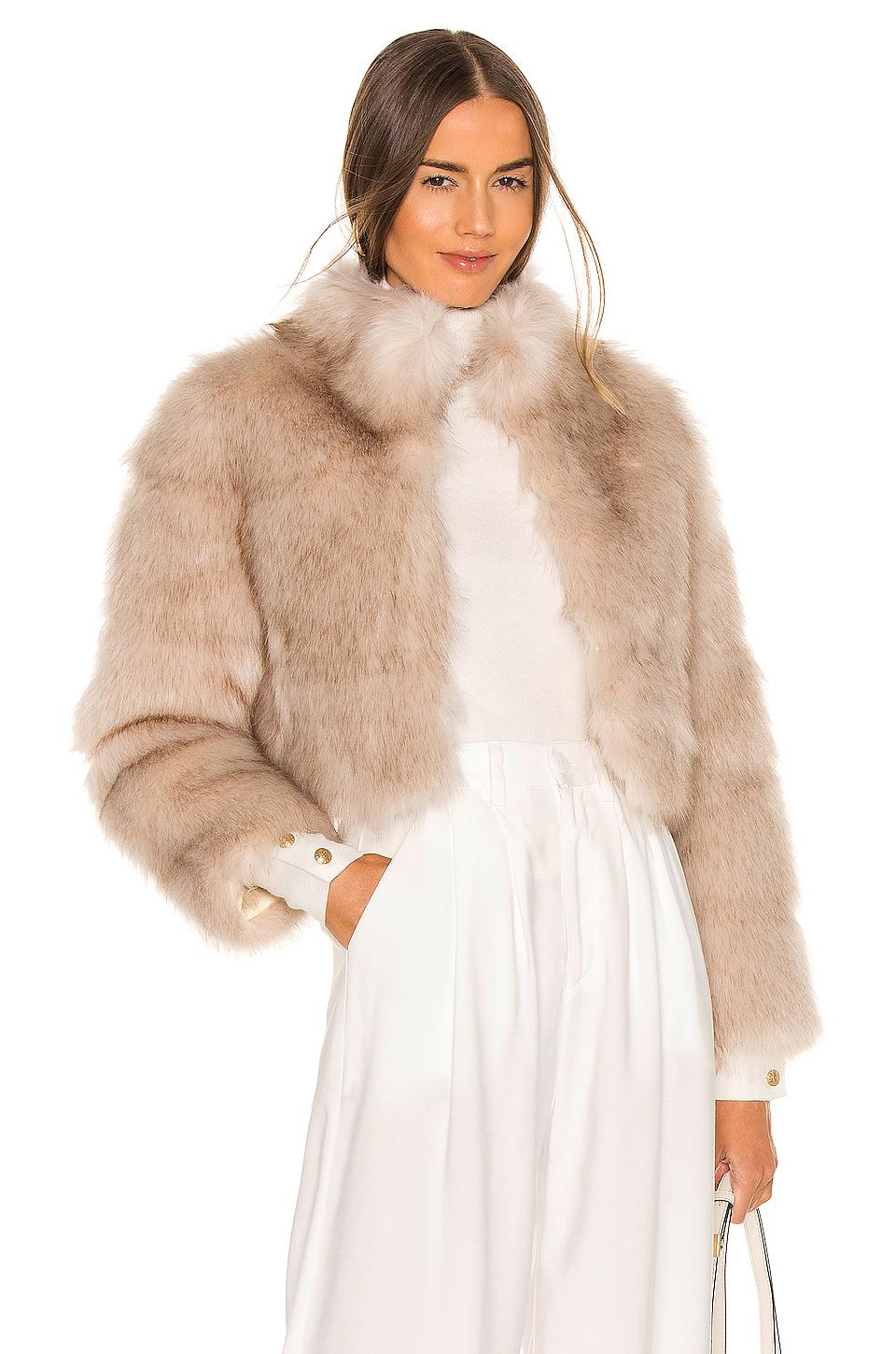 tatiana faux fur jacket