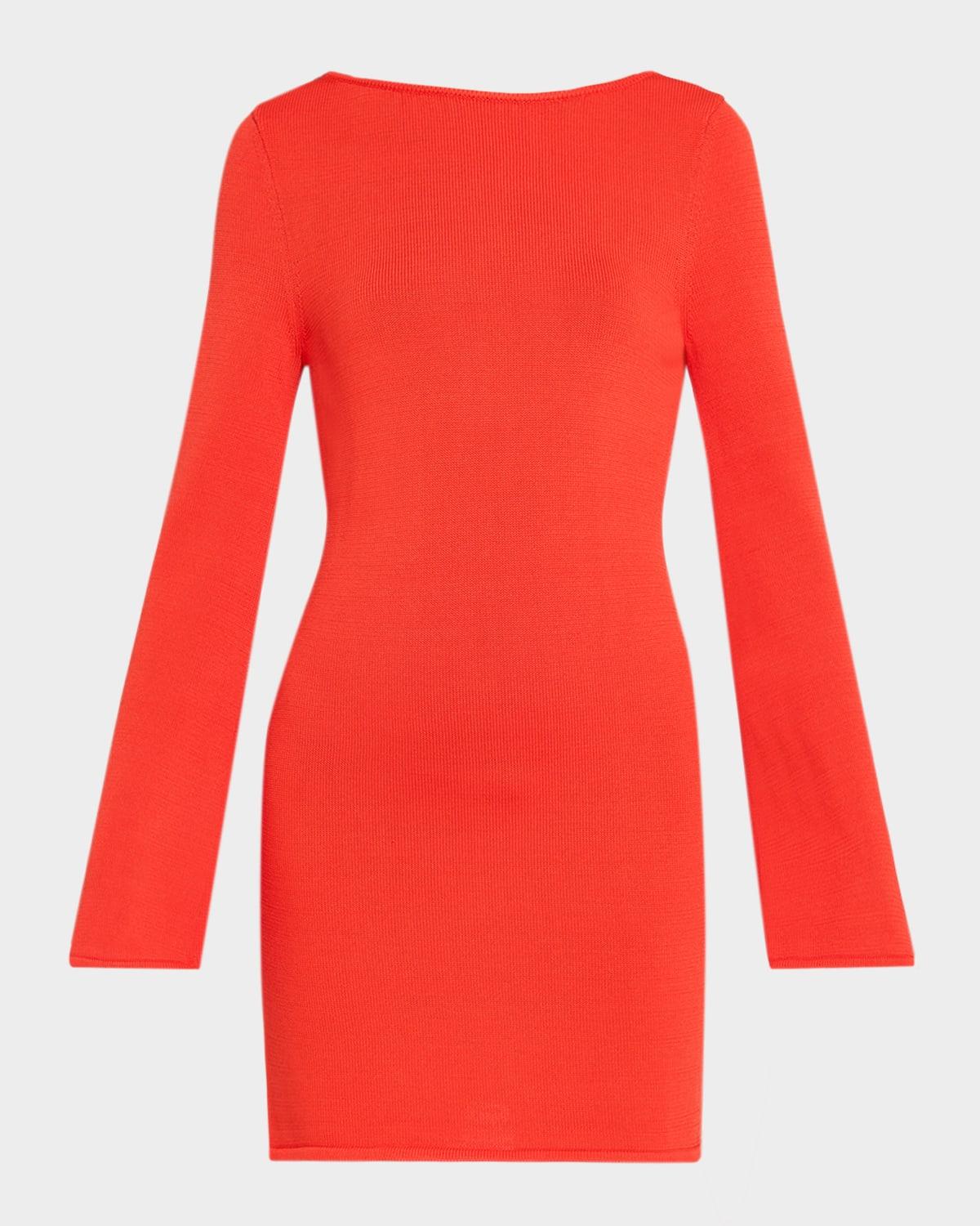 tatiana knit mini dress