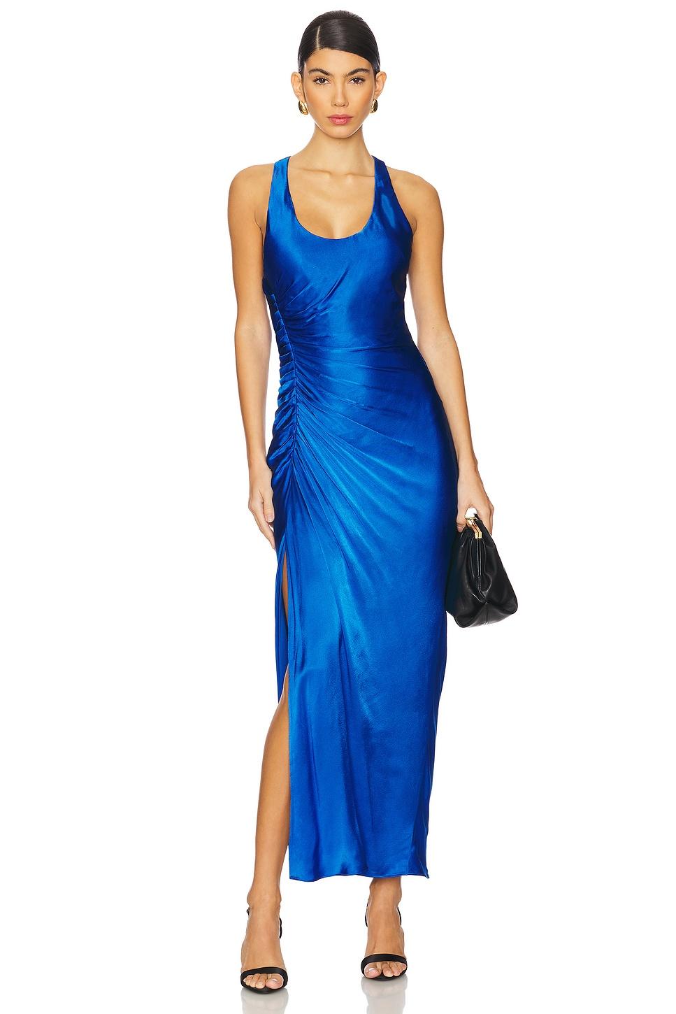 tatum racer back midi dress
