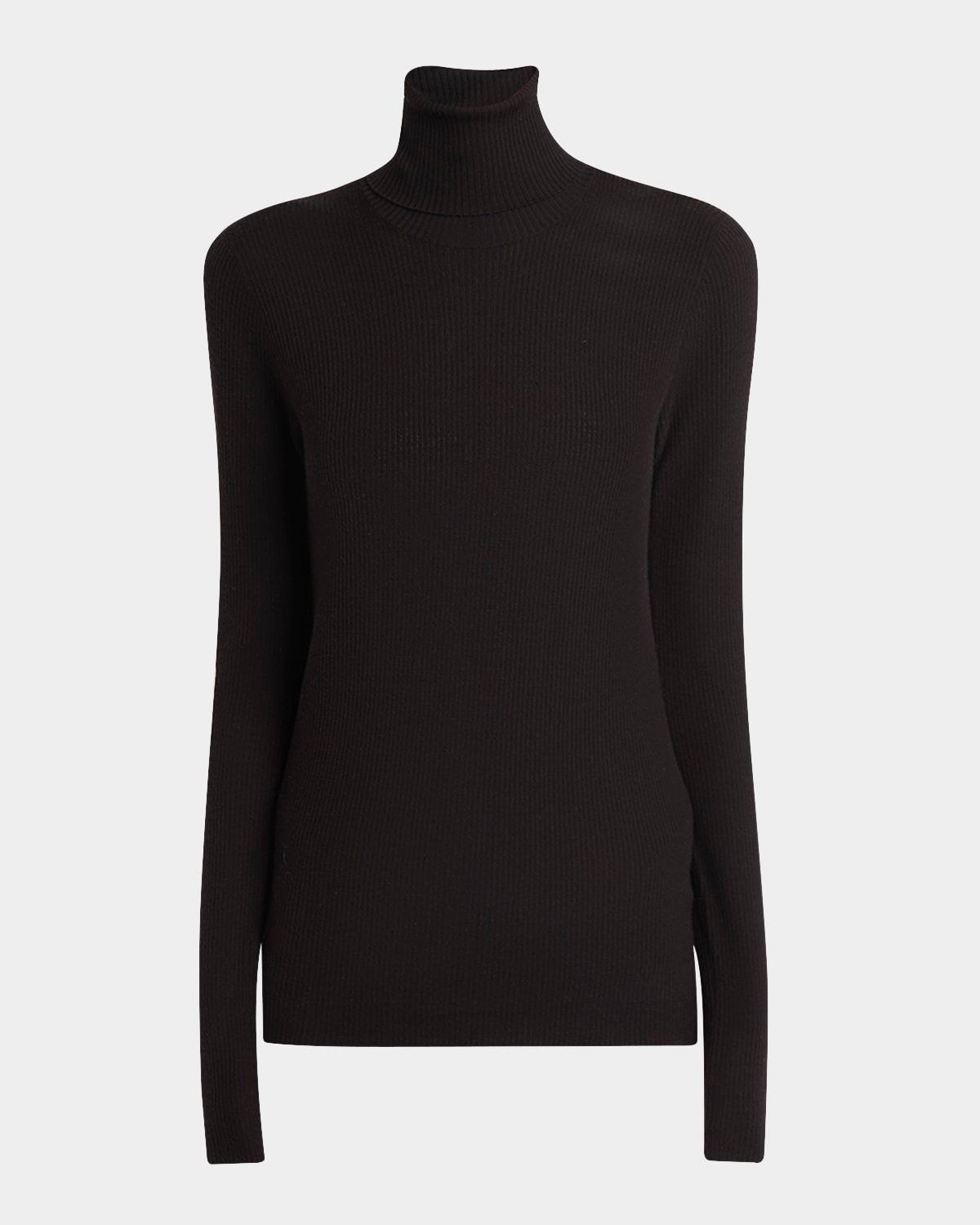 taupo ribbed wool turtleneck