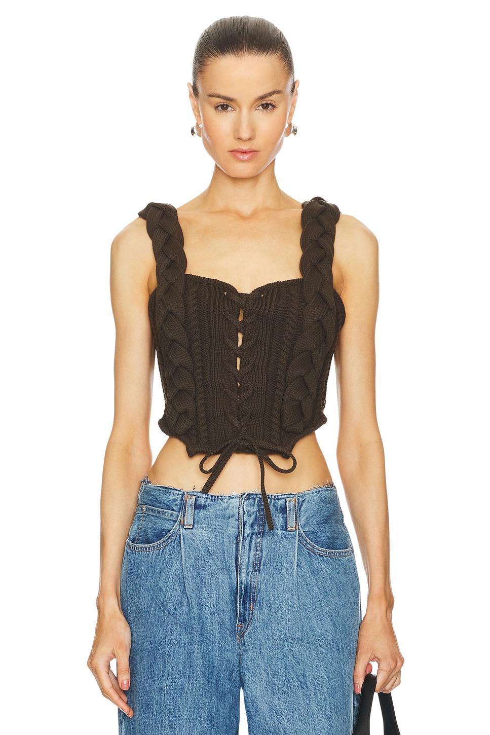 taylie cable corset