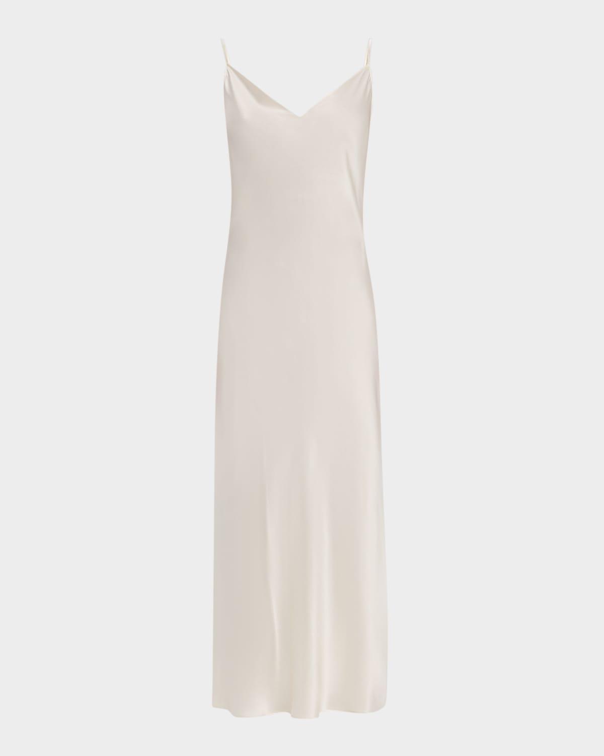 taylor bias-cut slip dress
