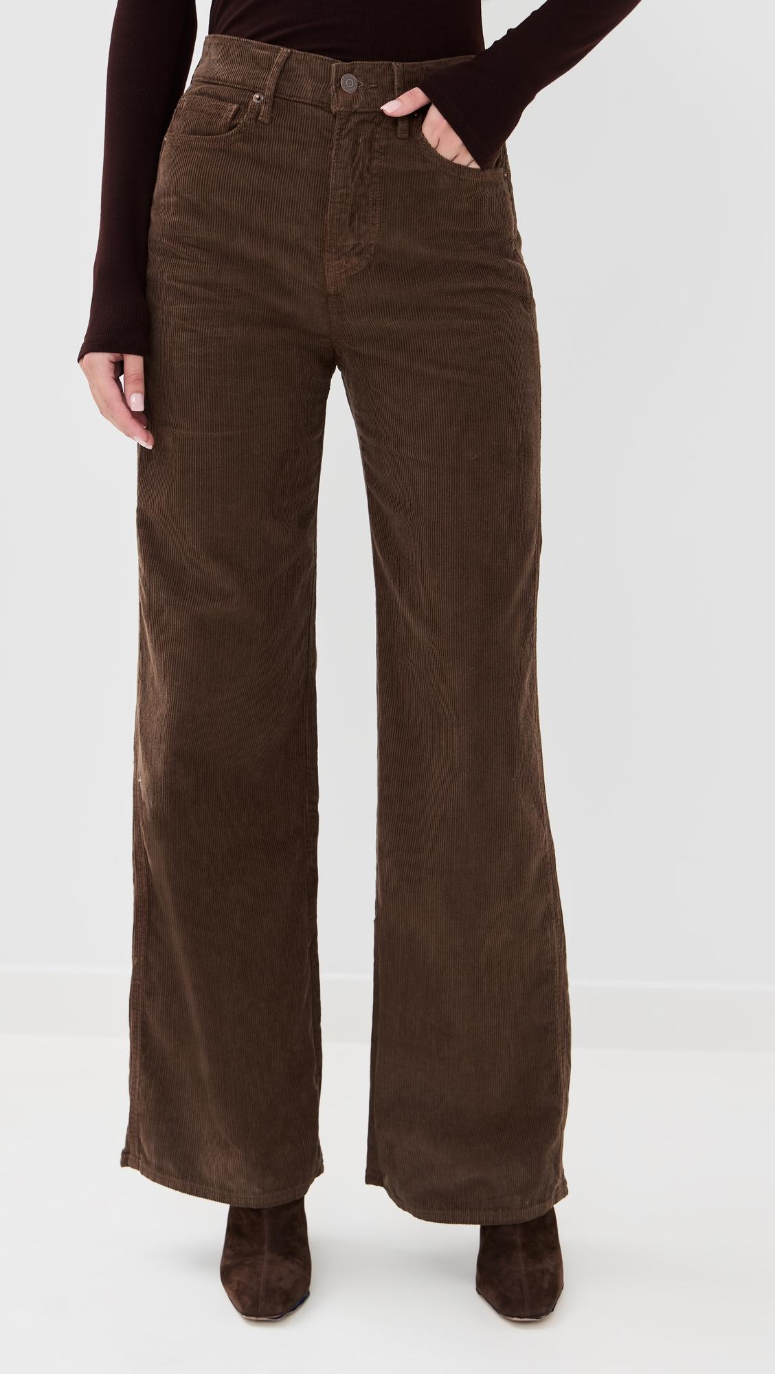 taylor high rise wide leg corduroy pants