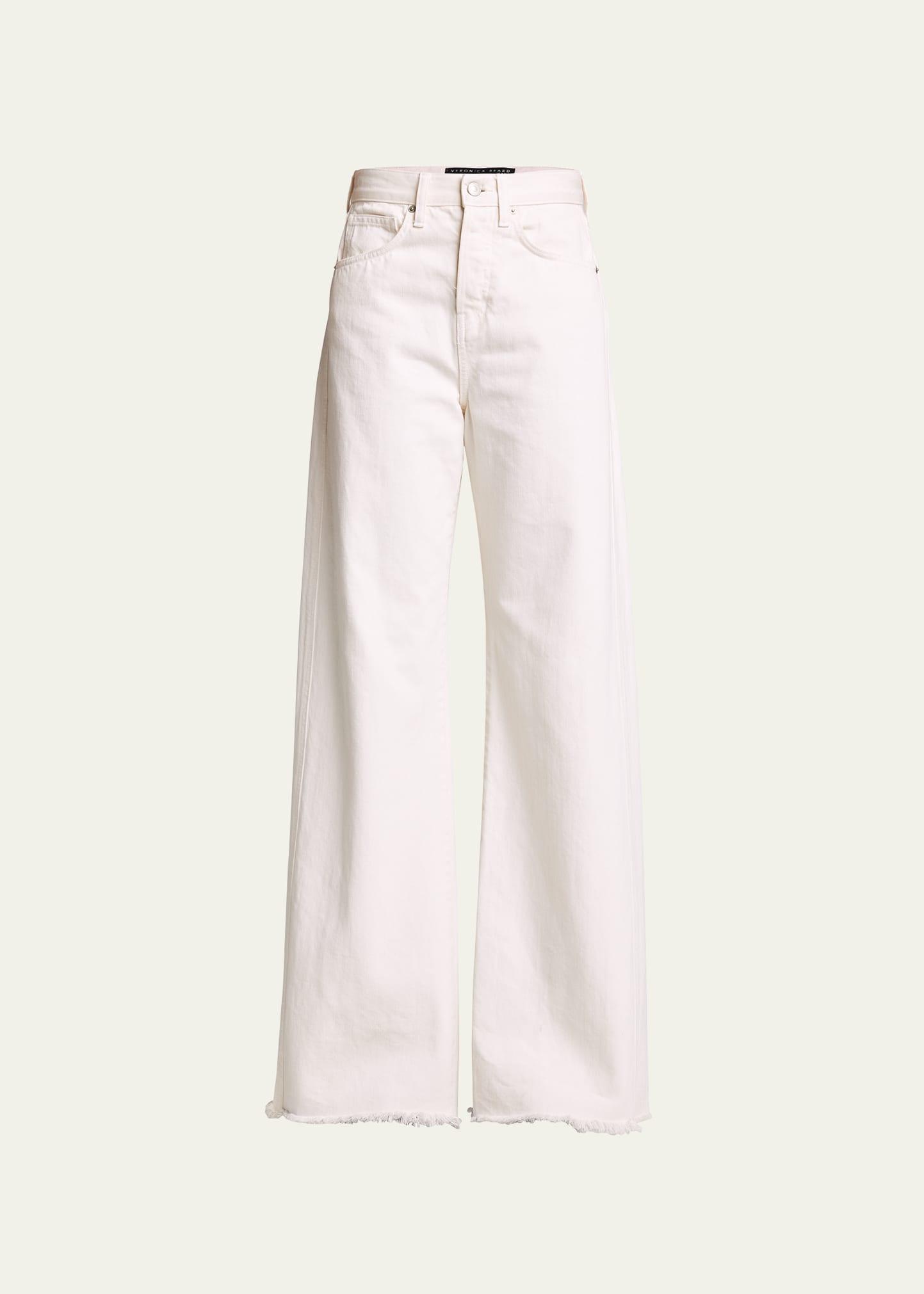 taylor high-rise wide-leg jeans