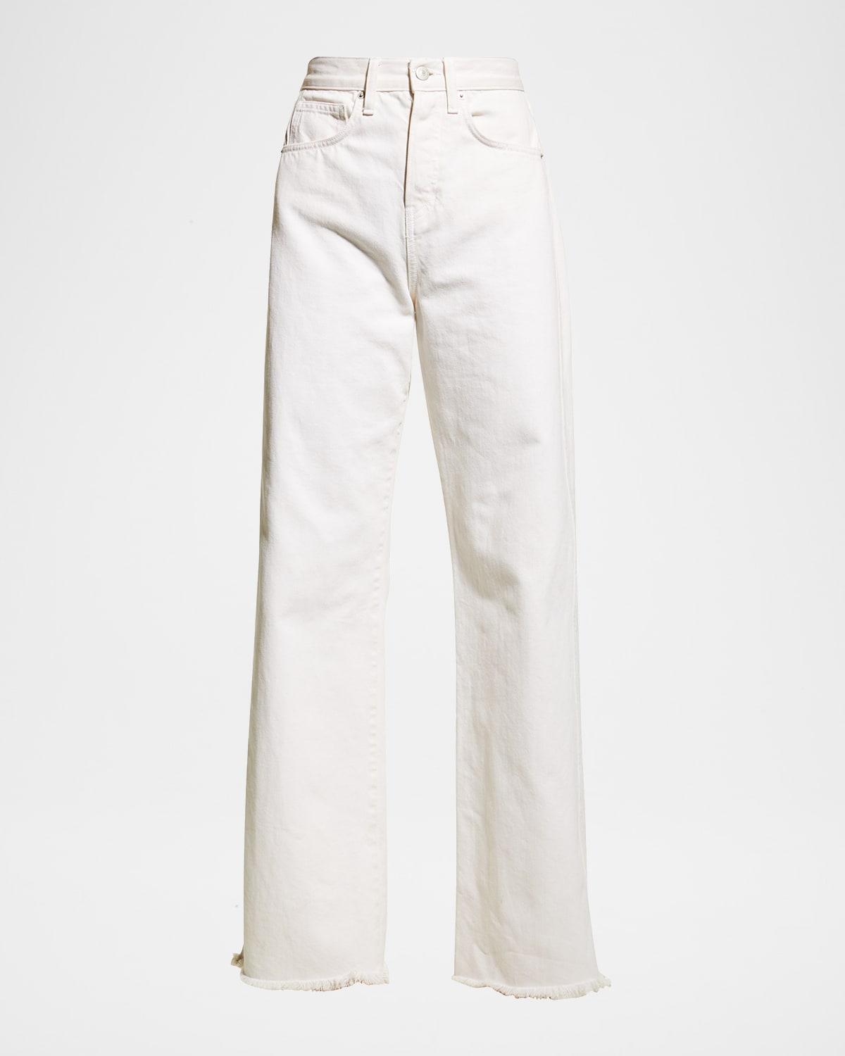 taylor high-rise wide-leg jeans