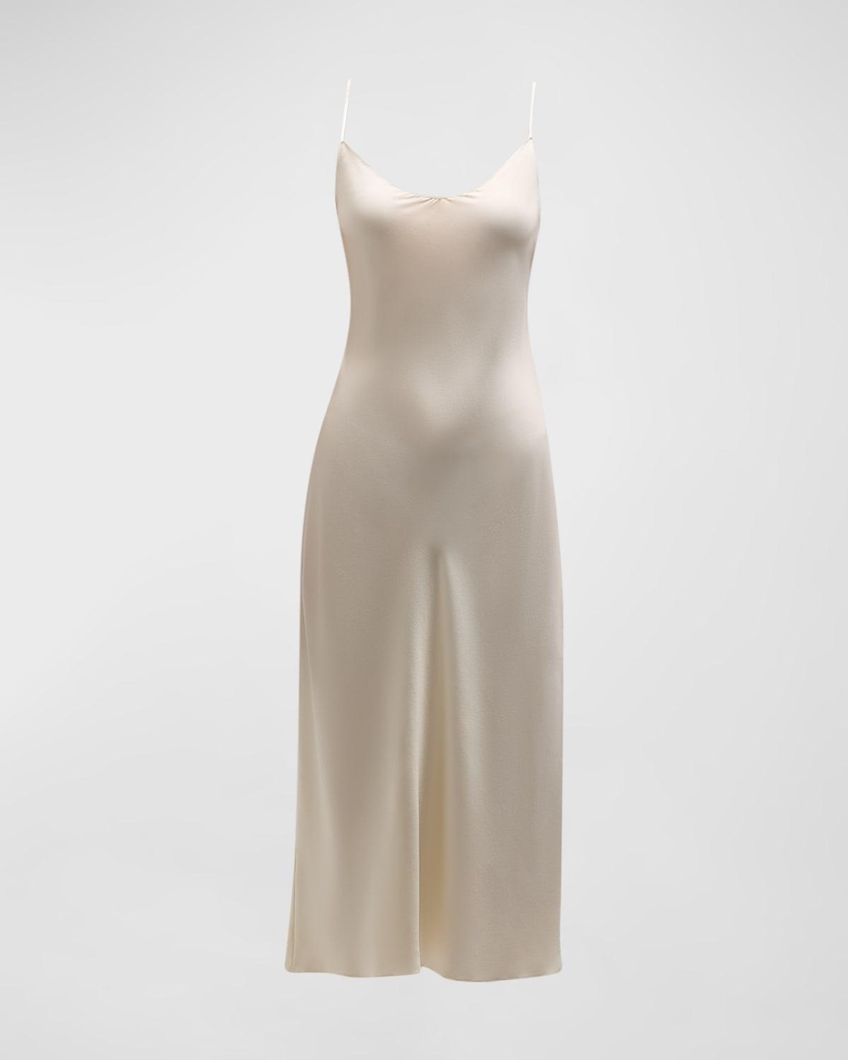 taylor silk slip dress