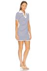 technical polo mini dress