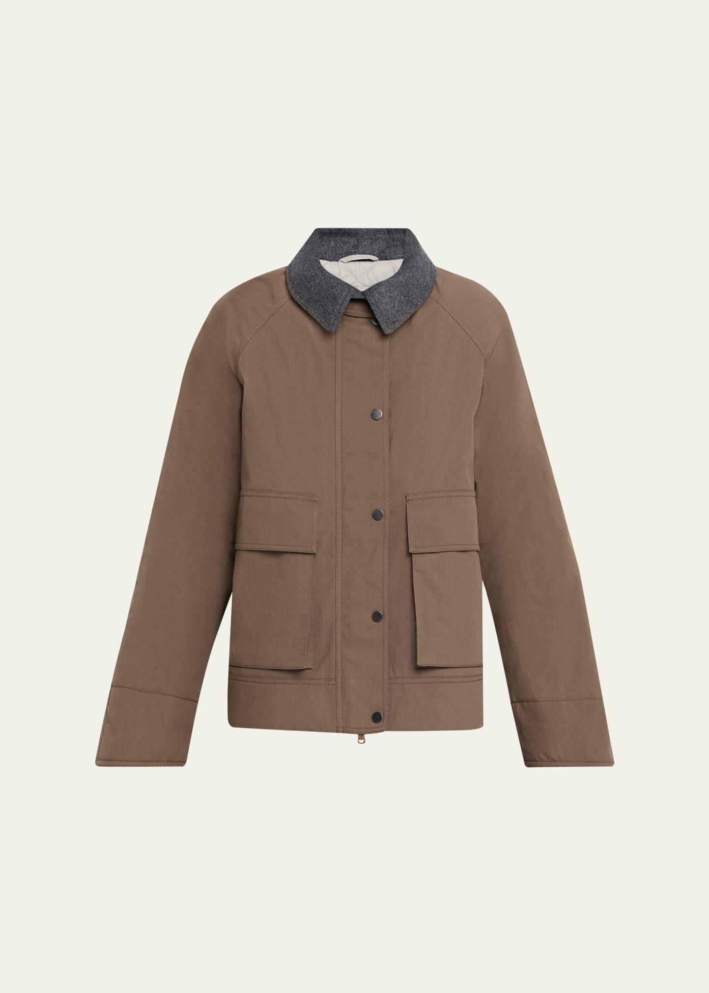 techno canvas jacket