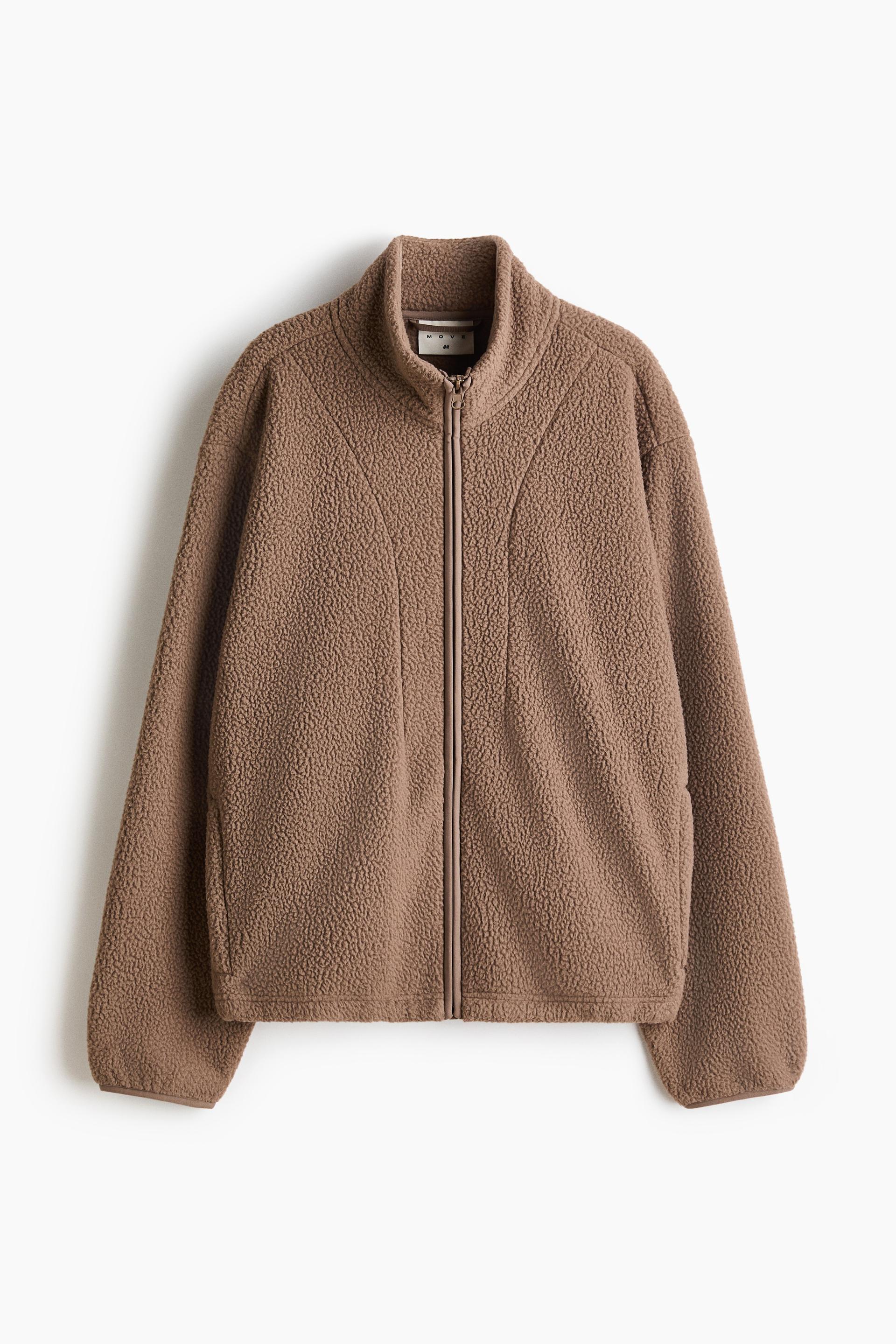 teddy fleece activewear jacket