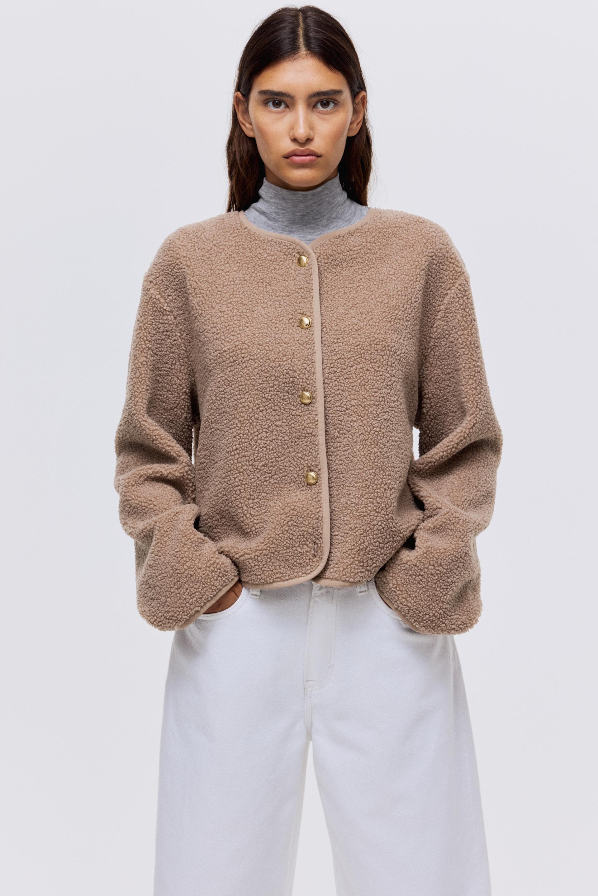 teddy fleece jacket