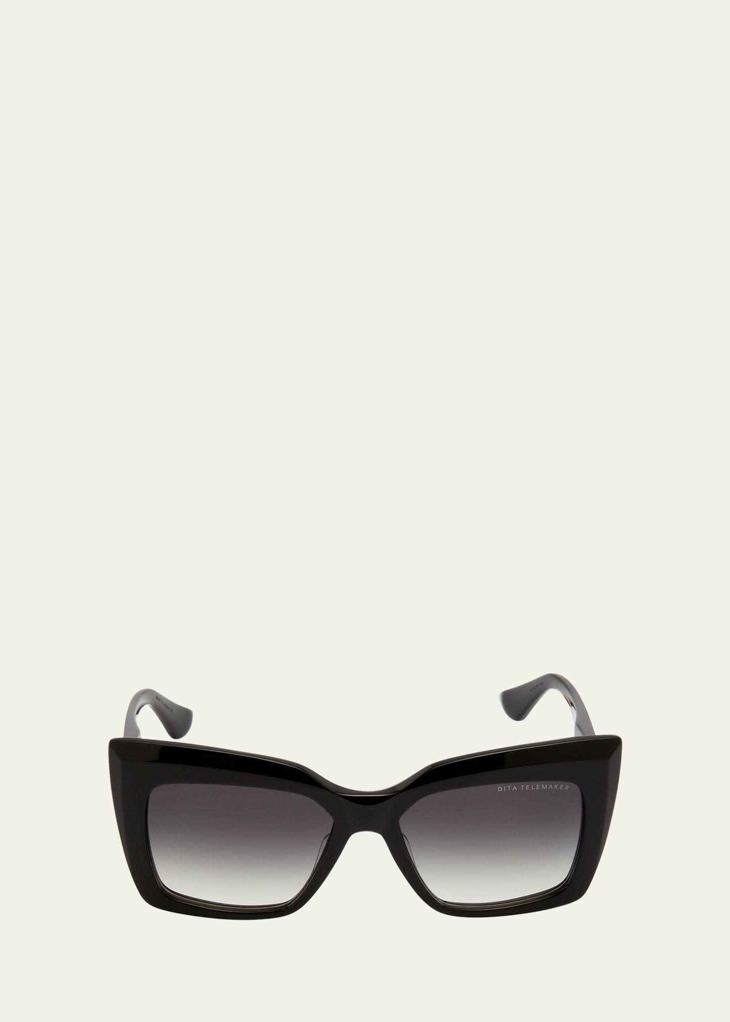 telemaker acetate cat-eye sunglasses