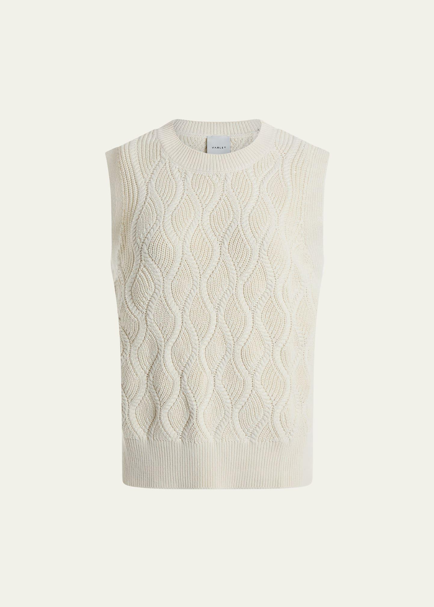 teller longline knit tank top