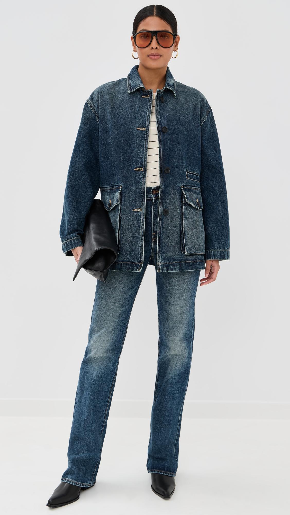 temperance denim parka