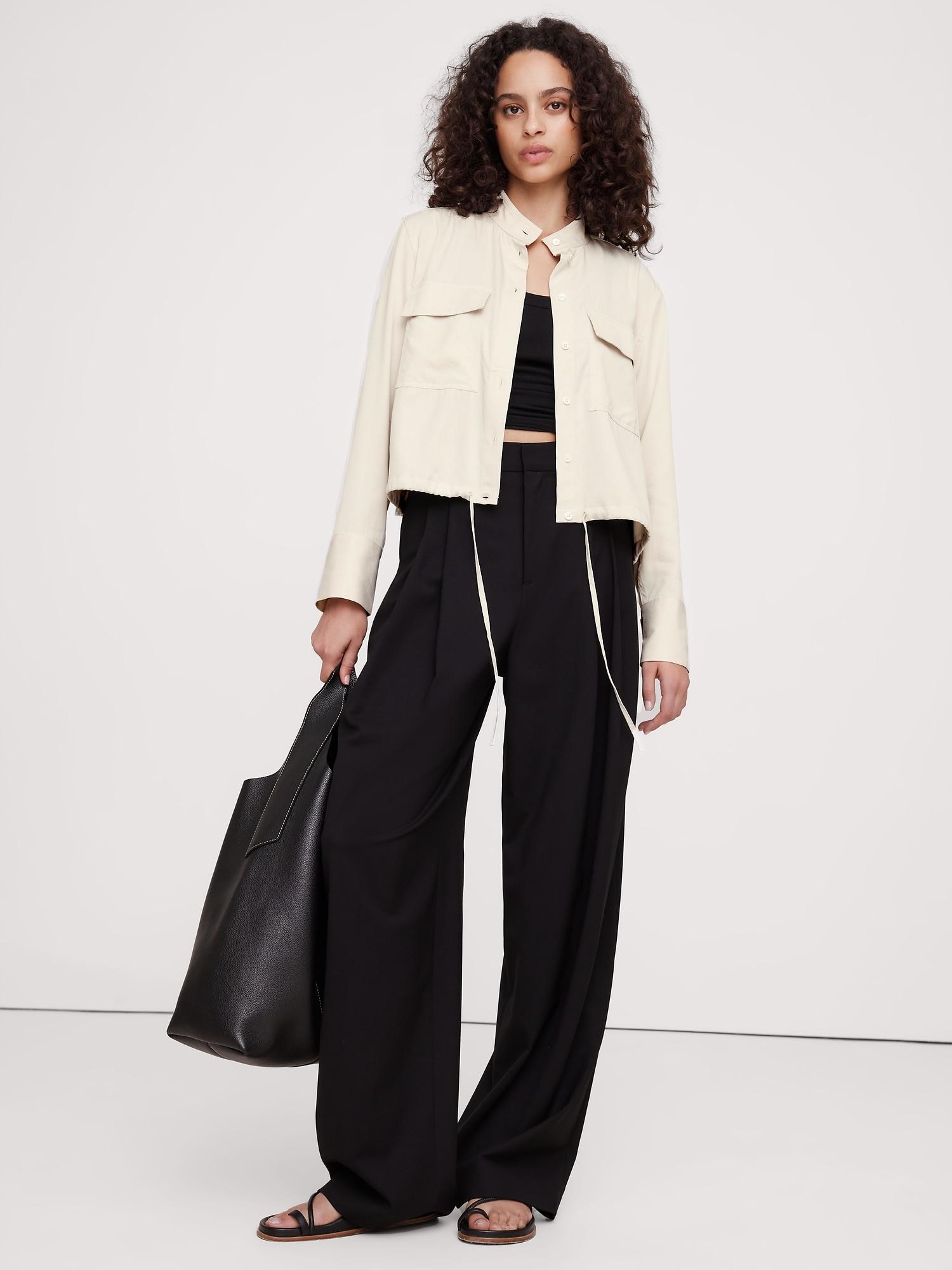 tencel™-cotton utility shirt