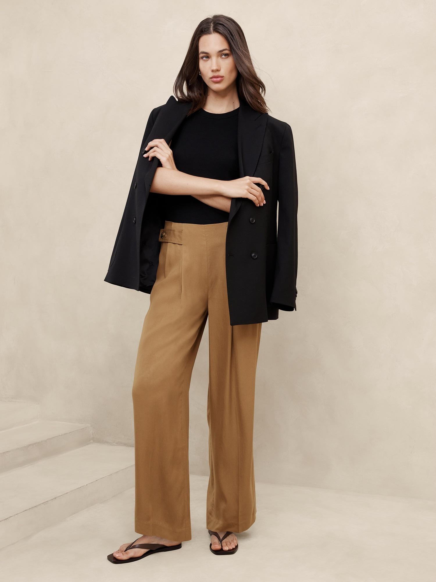 tencel™ pleated pant