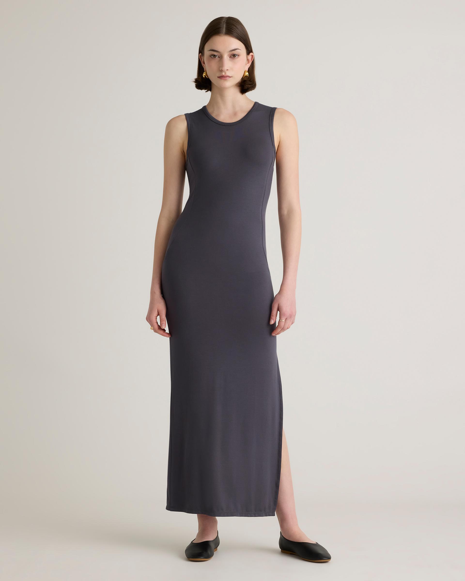 tencel jersey tank maxi dress