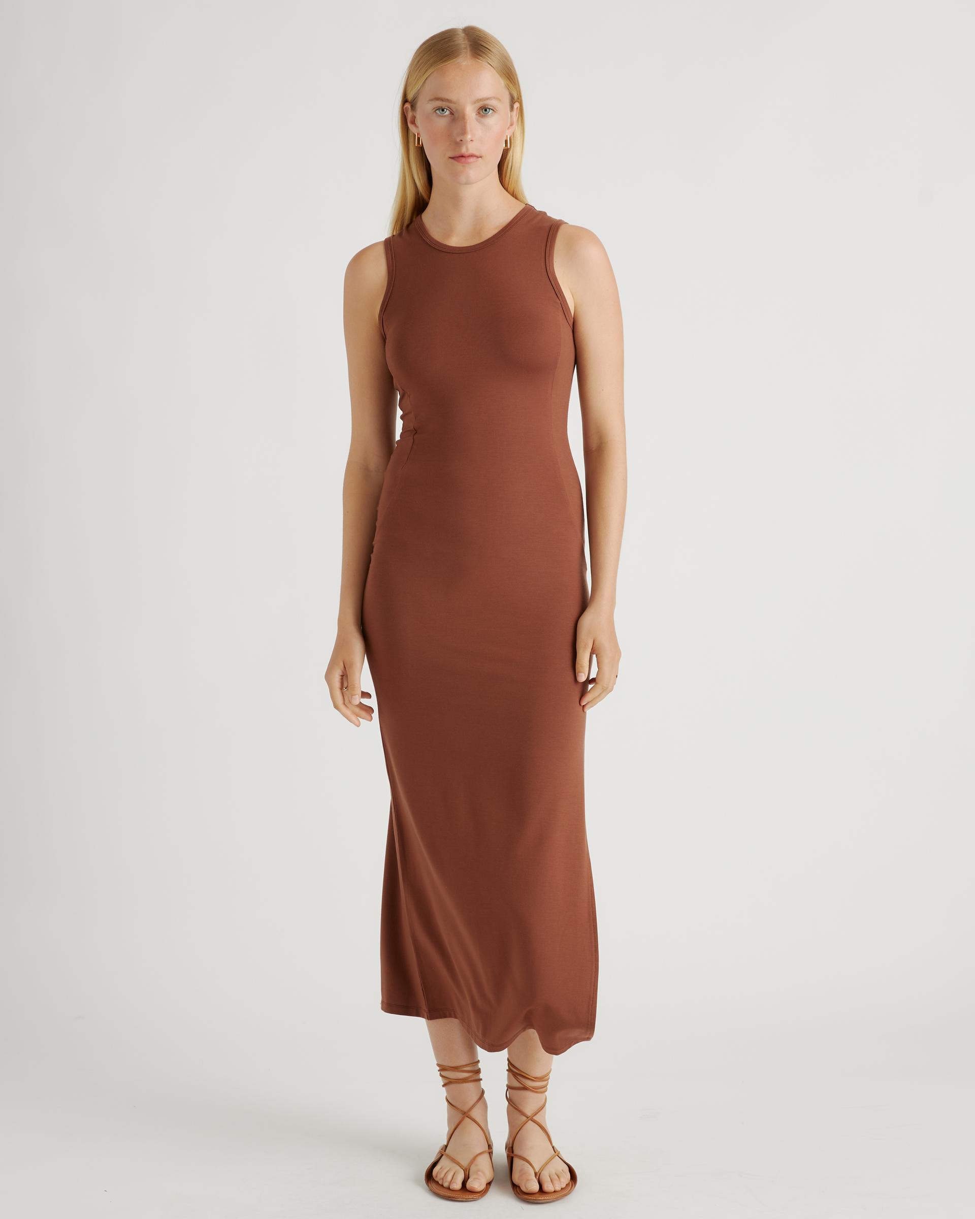 tencel jersey tank maxi dress