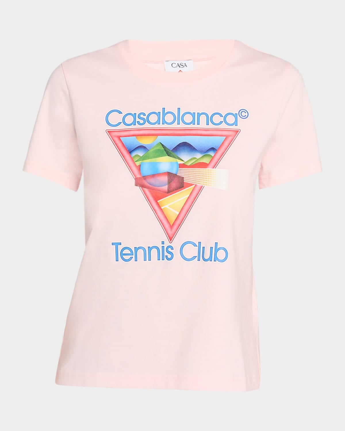 tennis club icon short-sleeve t-shirt