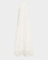 teri lace-trim halter maxi dress