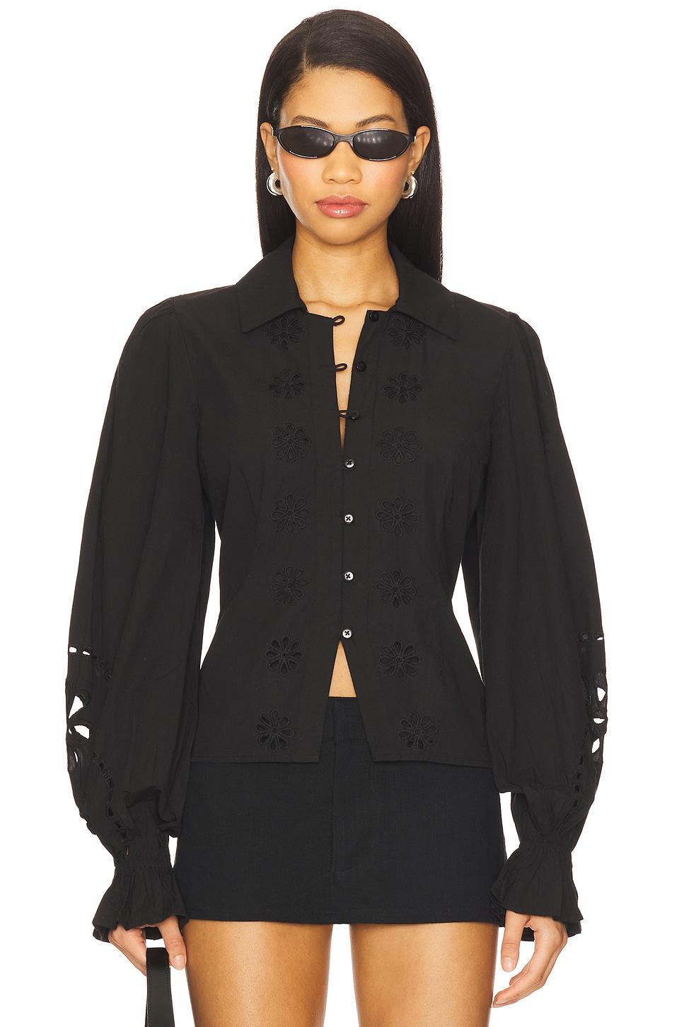 tess button up shirt