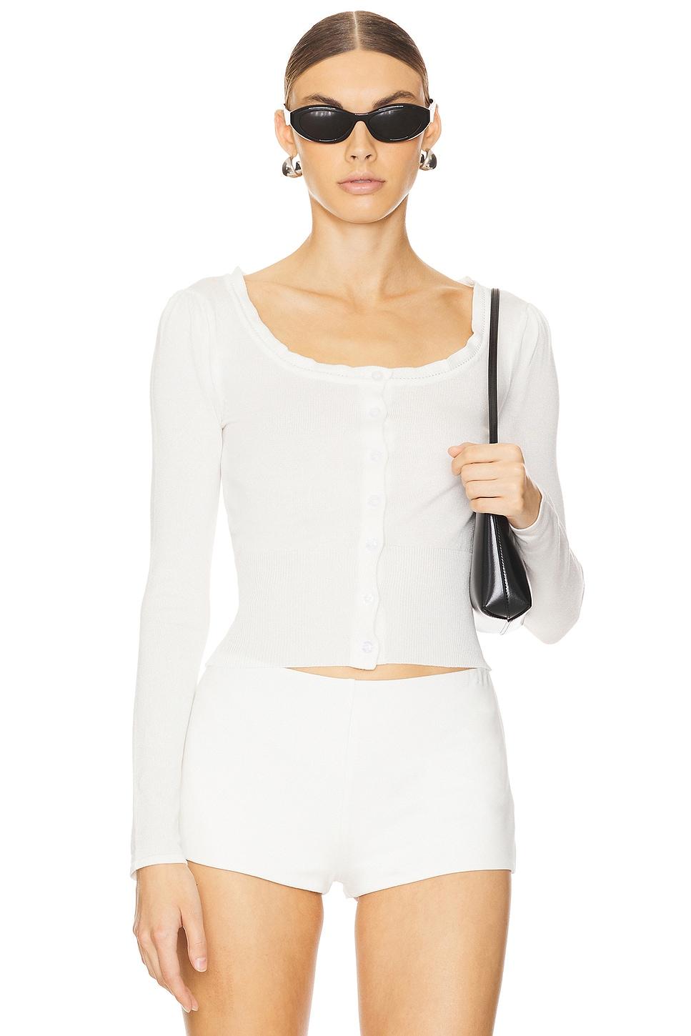 tessa cardigan top