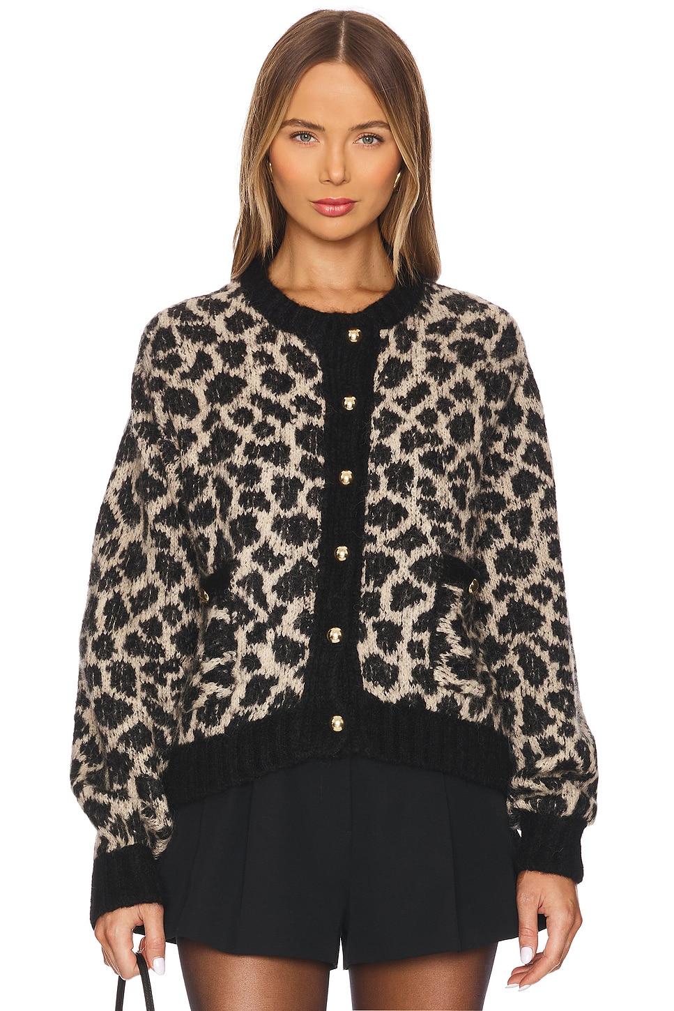 tessa jacquard cardigan
