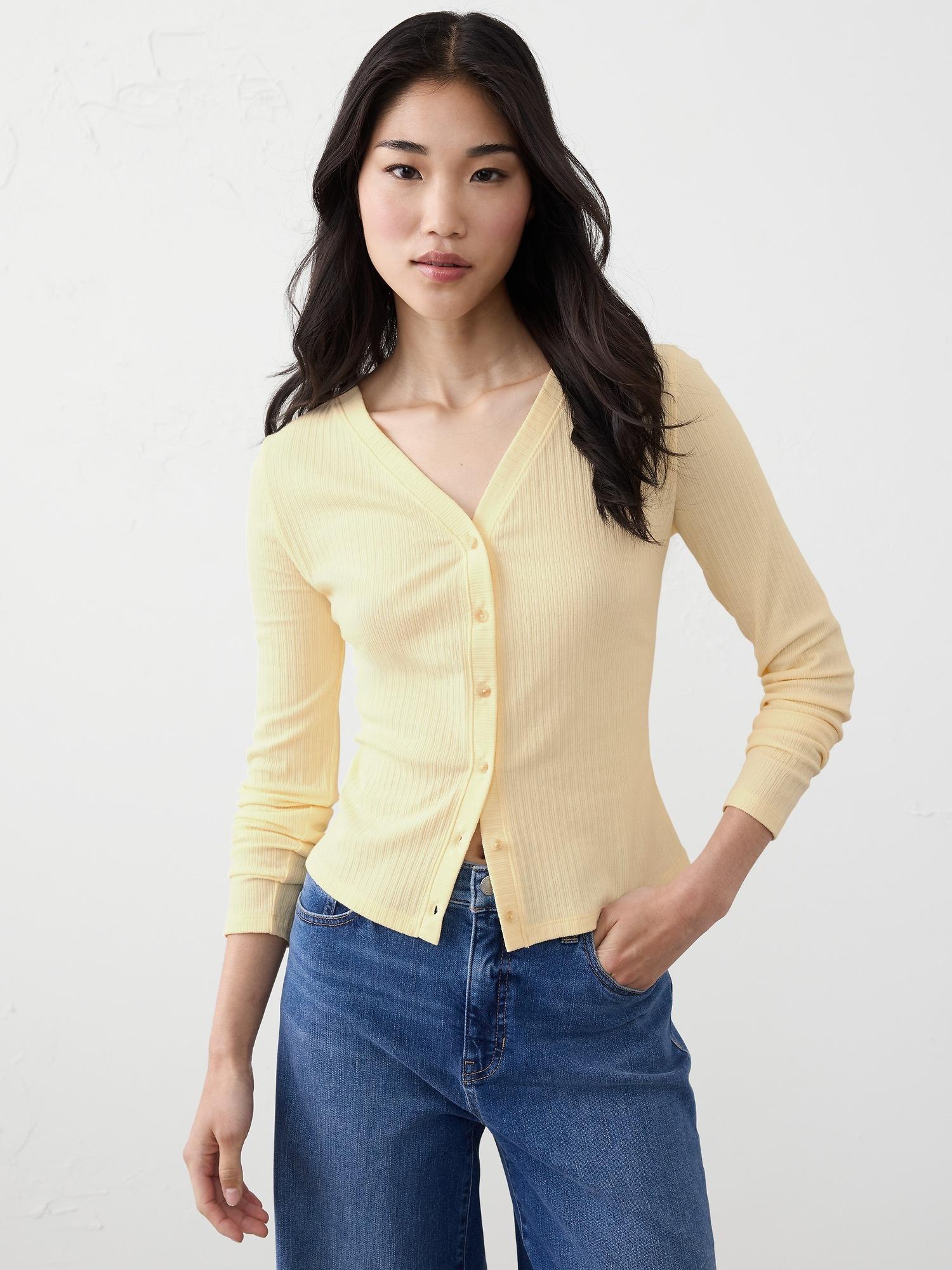 textured cardigan top