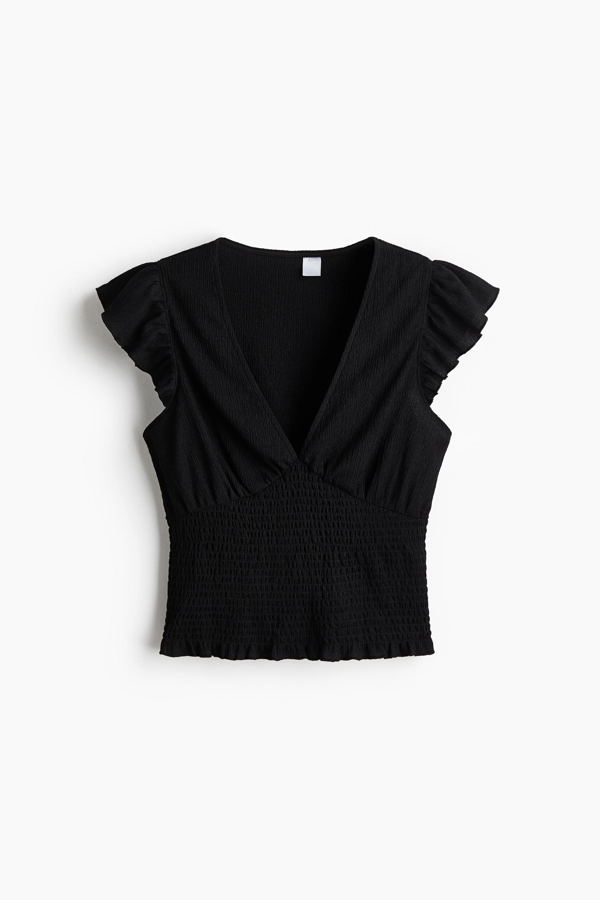 textured jersey top