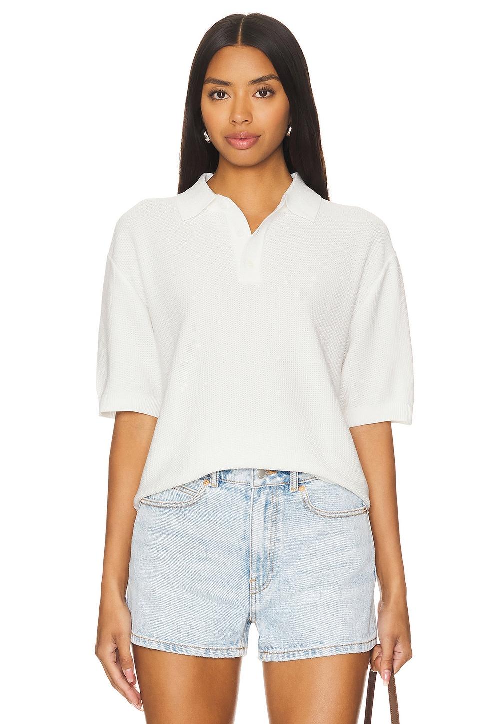 textured polo