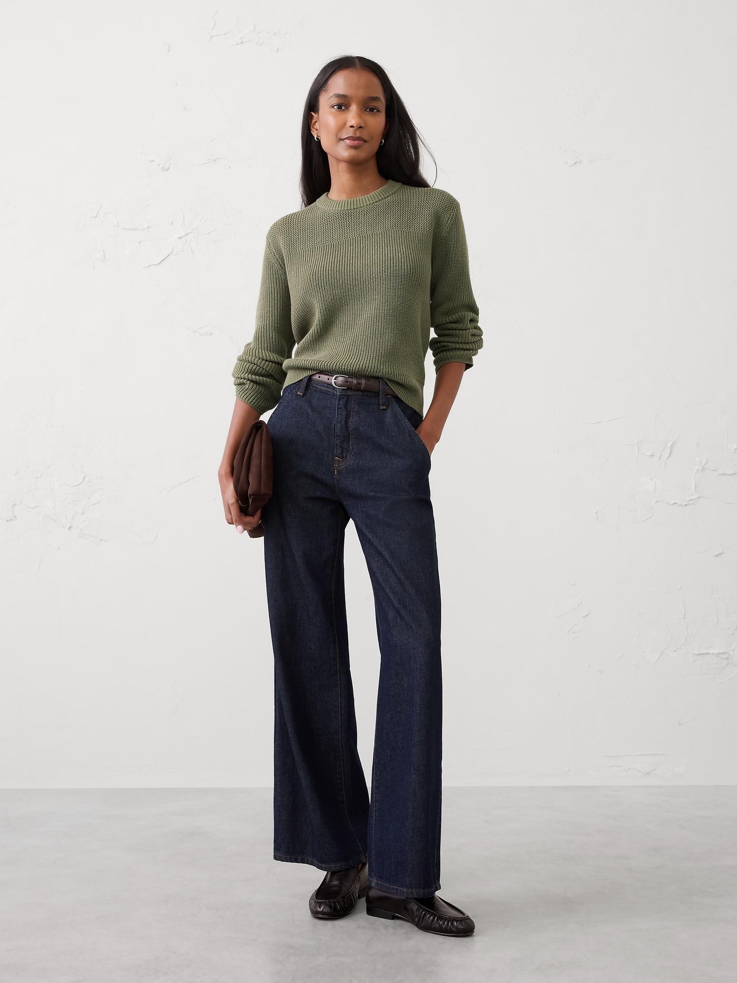 textured pullover sweater