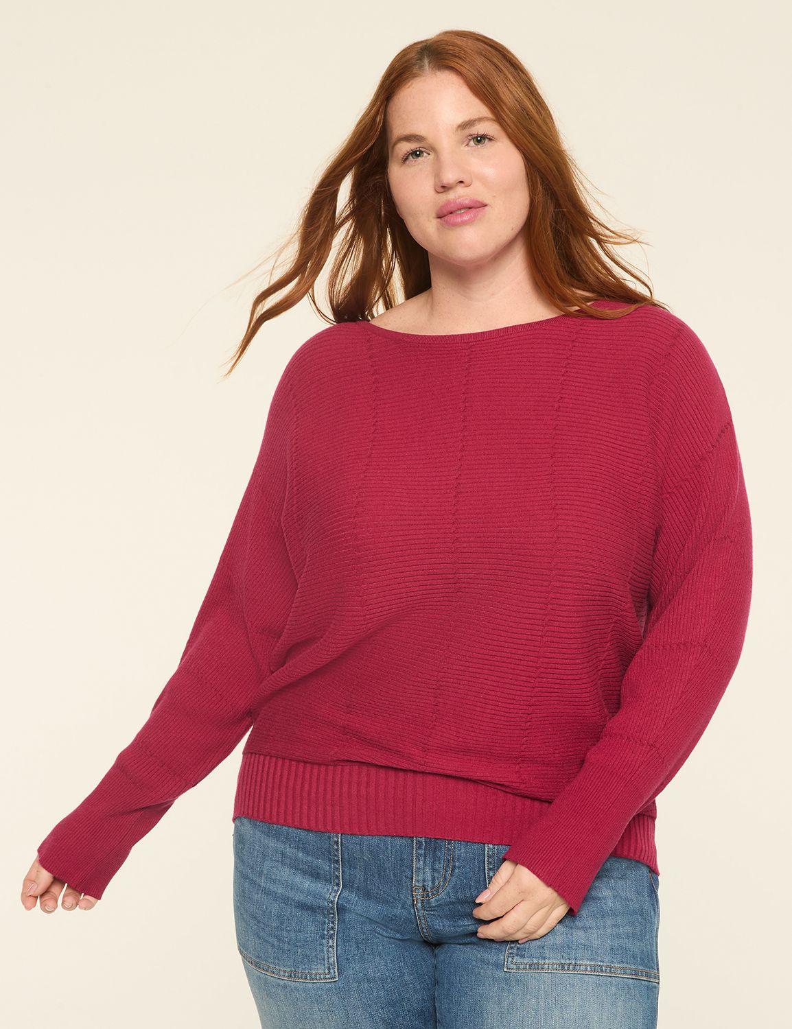 textured tunic sweater