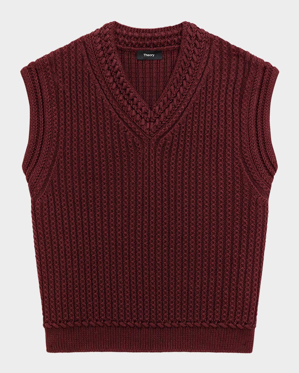 textured vest