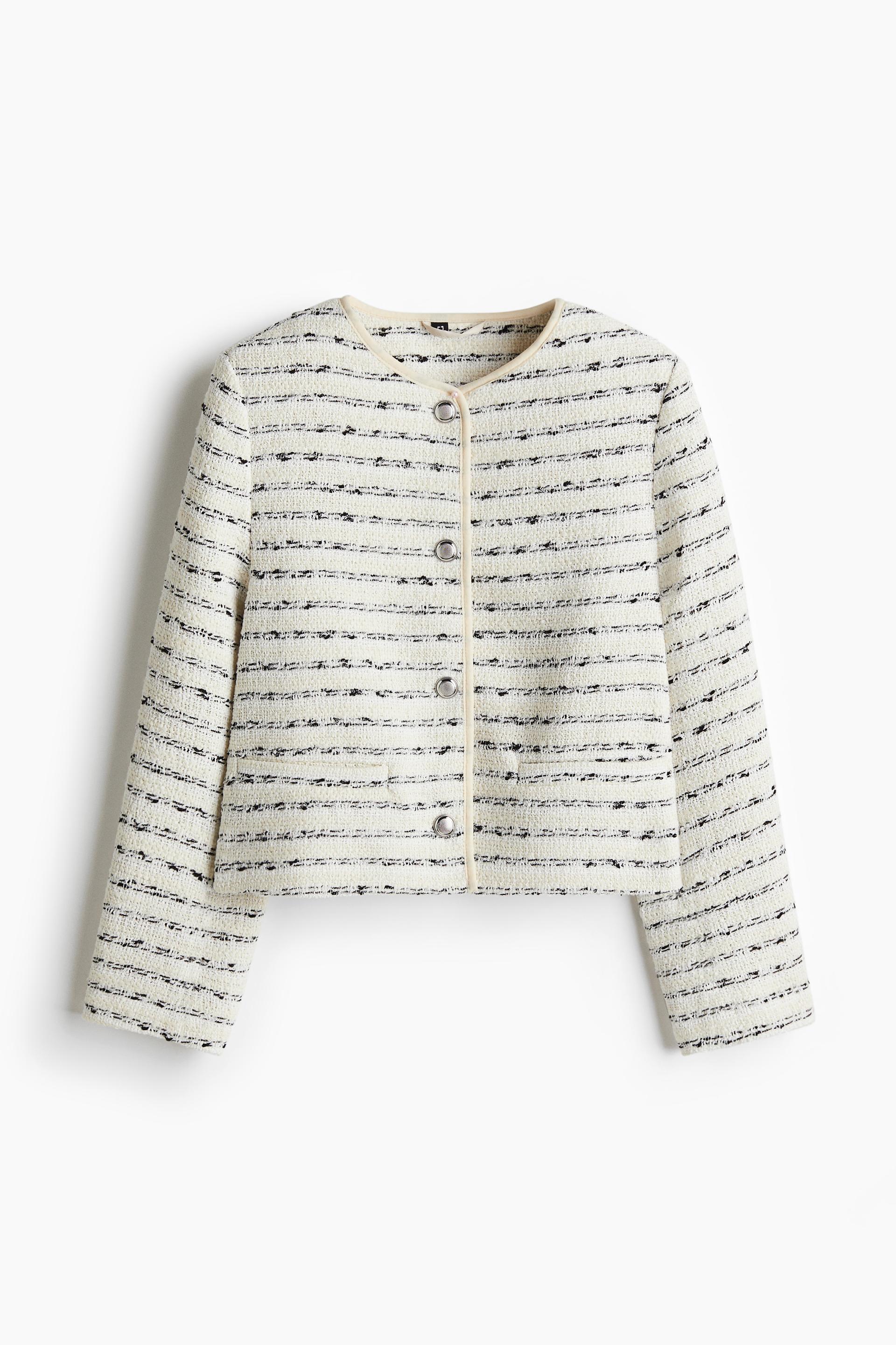 textured-weave jacket