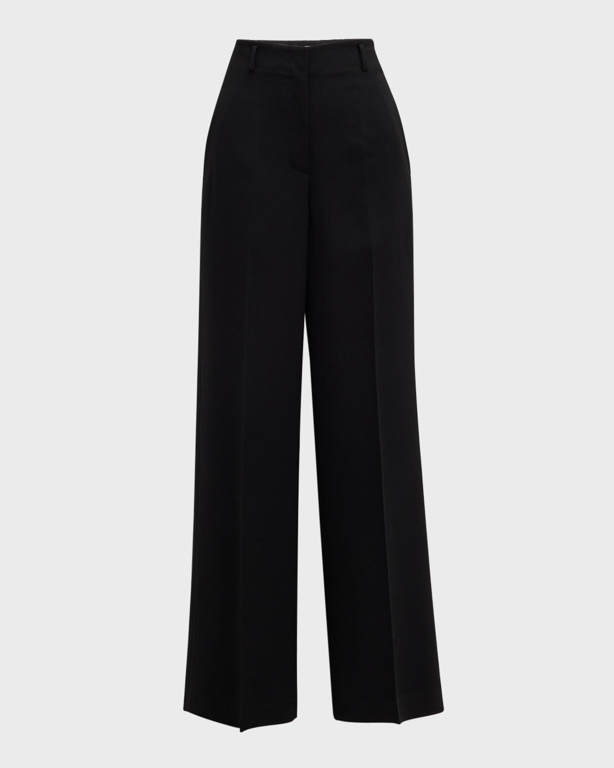 thames wide-leg crepe pants