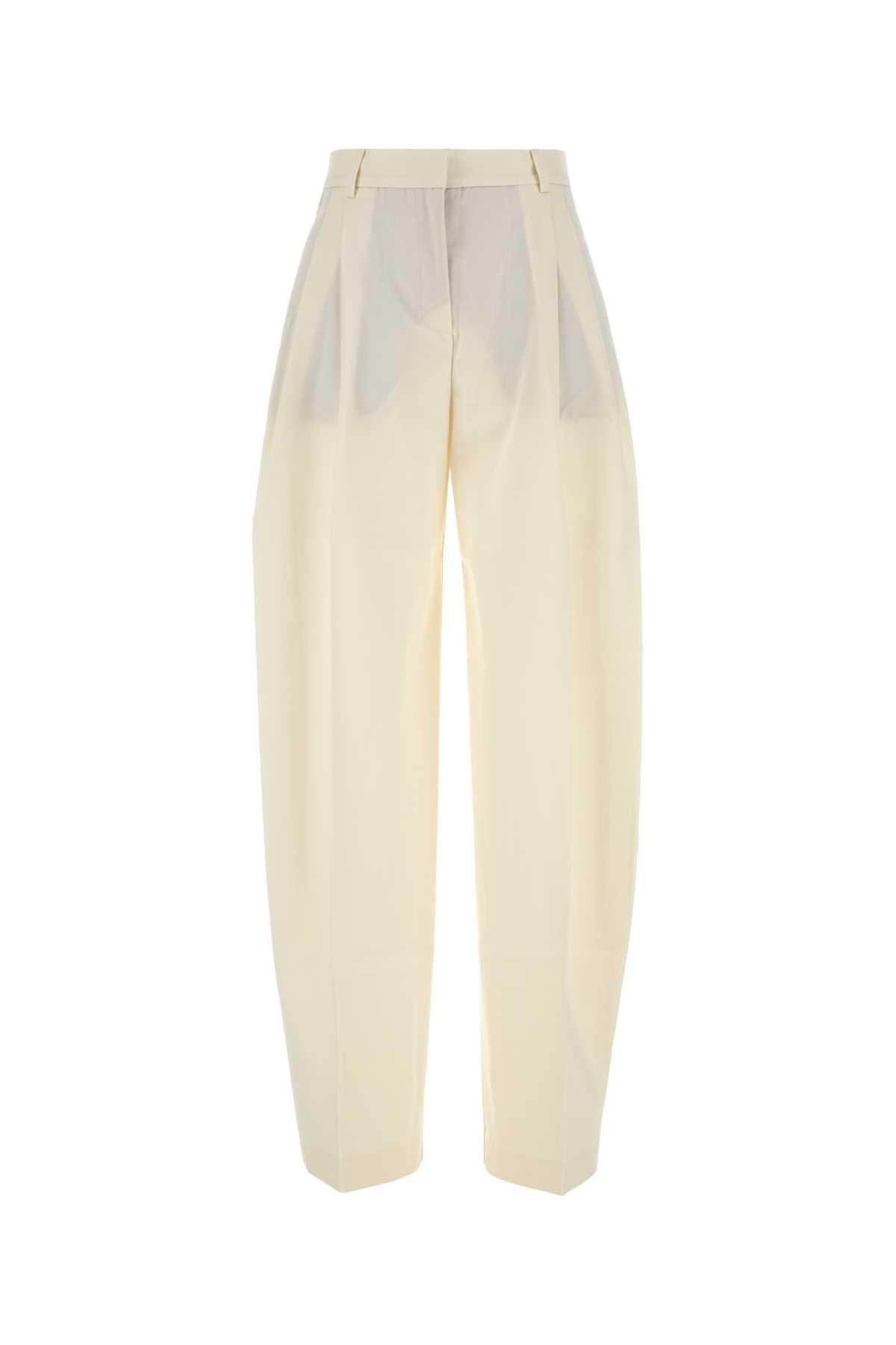 the andamane ivory gabardine pant