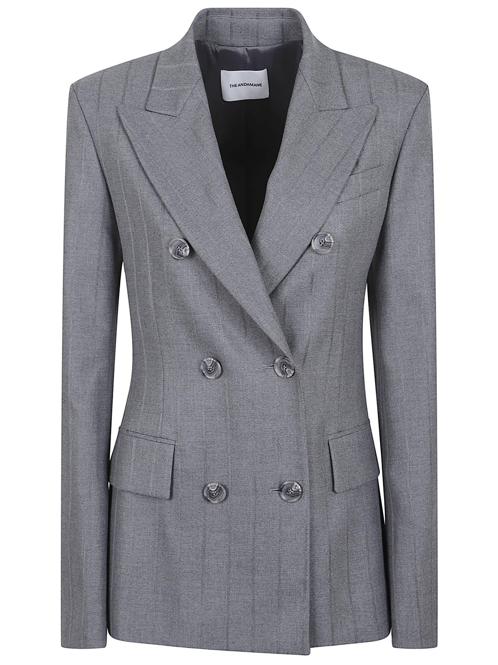 the andamane shannon - double breast fitted blazer