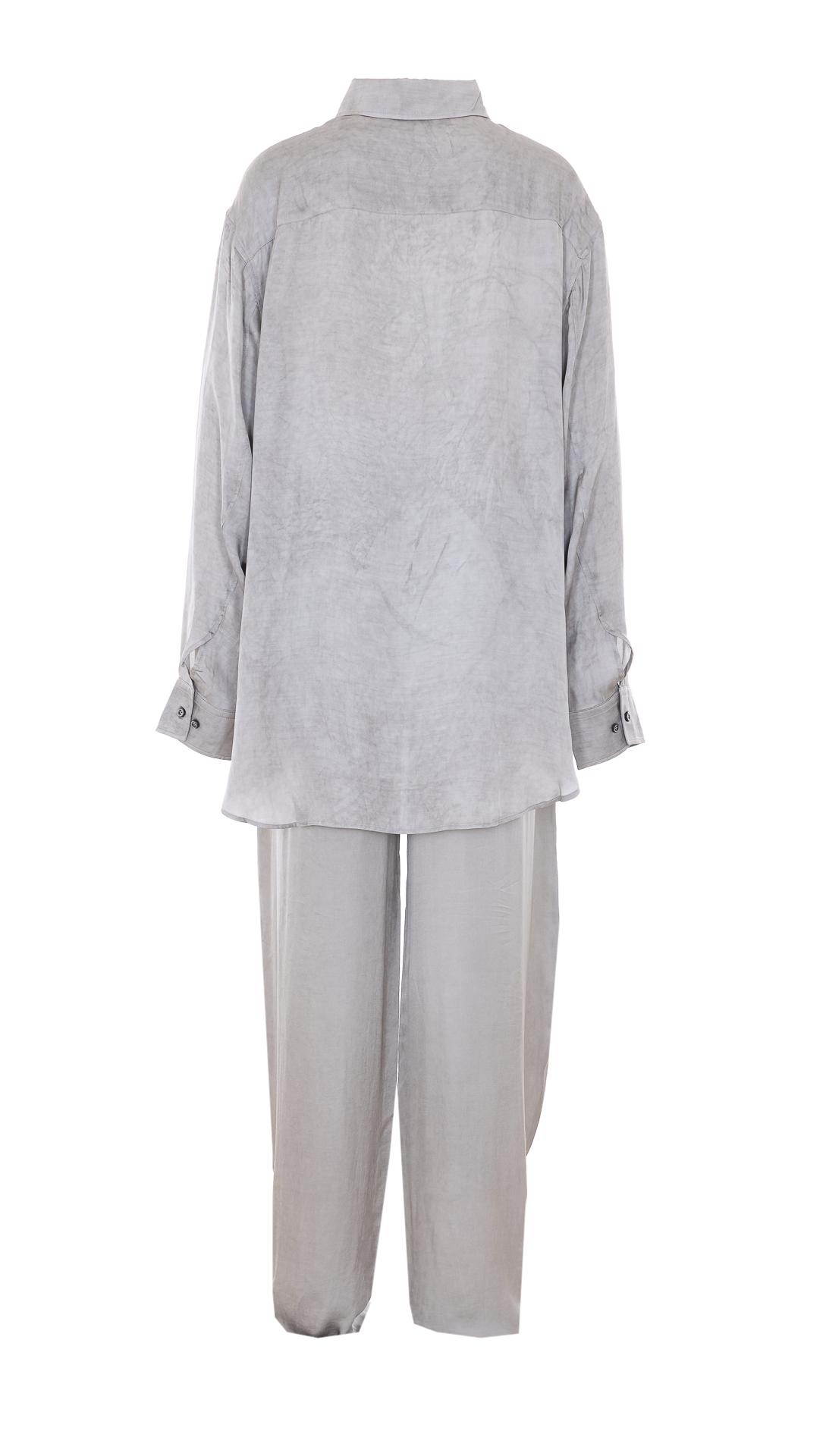 the andamane shirts grey viscose - women