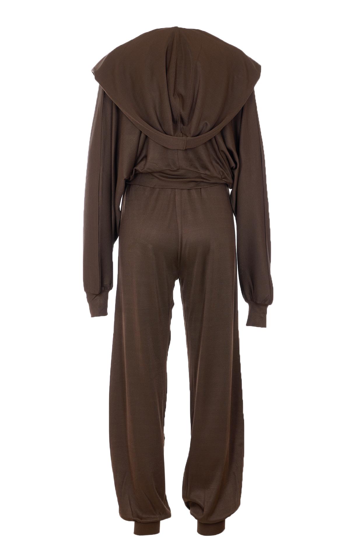 the andamane trousers brown viscose - women