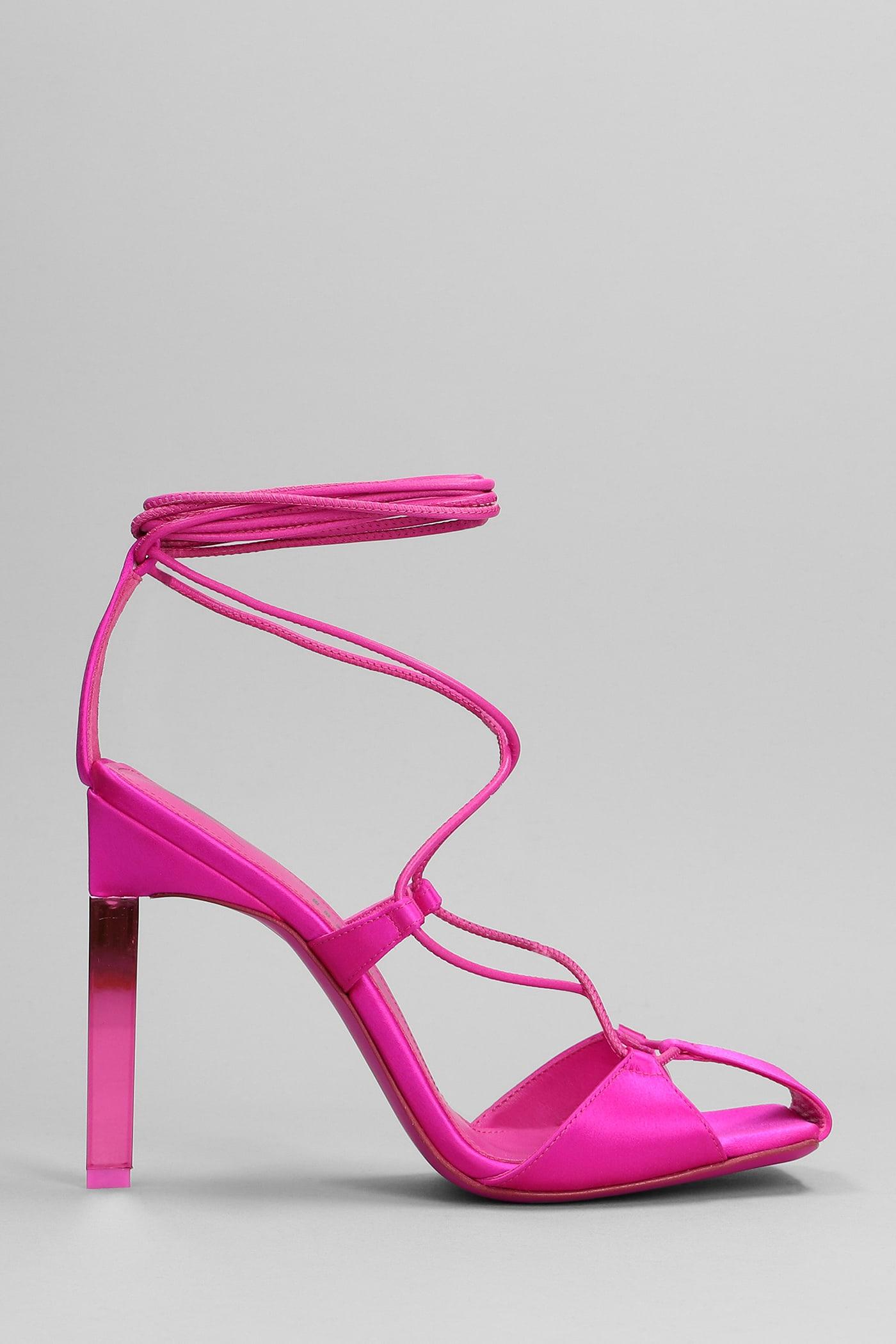 the attico adele lace-up pumps
